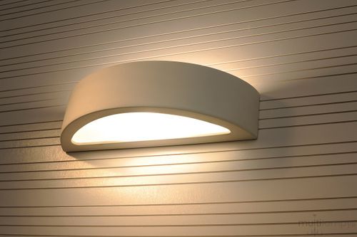 Lampa Ścienna Kinkiet Ceramiczny Antena White E27 na Arena.pl