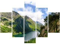 OBRAZ GÓRSKIE JEZIORO TATRY