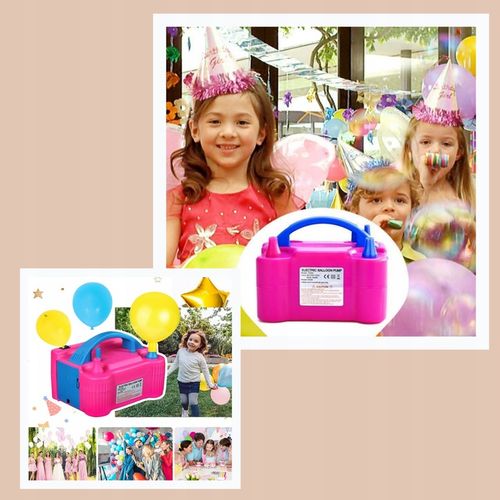 ELEKTRYCZNA POMPKA DO BALONÓW MOCNA + WIĄZADEŁKO na Arena.pl