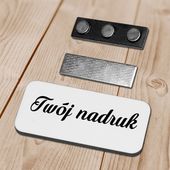 Identyfikator MDF-u z Twoim nadrukiem