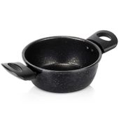 Garnek Granitowy Nieprzywierający do Gotowania Duszenia Basic 16 cm 1,2L