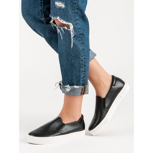 Czarne Trampki Slip On r.39 na Arena.pl