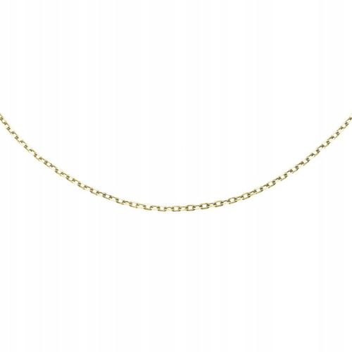 ŁAŃCUSZEK SREBRNY pr 925 ANKIER pozłacany Damski Prezent delikatny 55cm na Arena.pl