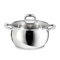 Garnek z pokrywka 24 cm; 6,4l Maestro MR-3515-24