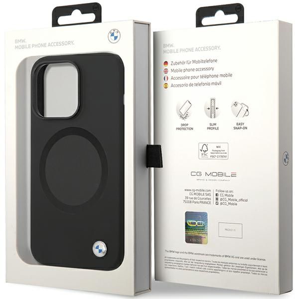 Etui BMW do iPhone 14 Pro 6.1"", Czarny MagSafe zdjęcie 8