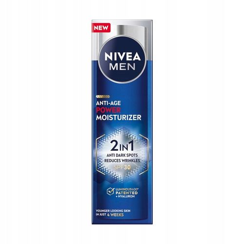 NIVEA Men Anti-Age Power krem do twarzy dla mężczyzn SPF30 50ml na Arena.pl