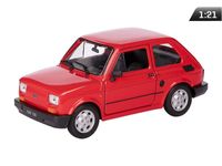 Model 1:21, PRL FIAT 126p, czerwony(A066F126C)