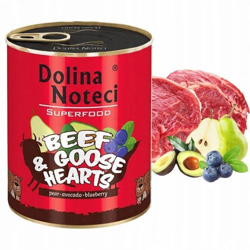 DOLINA NOTECI SUPERFOOD Karma mokra dla psa MIX 12 x 400g bezzbożowa na Arena.pl