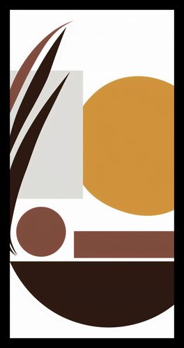 Plakat 50x100cm Stylizacja Roślin na Arena.pl