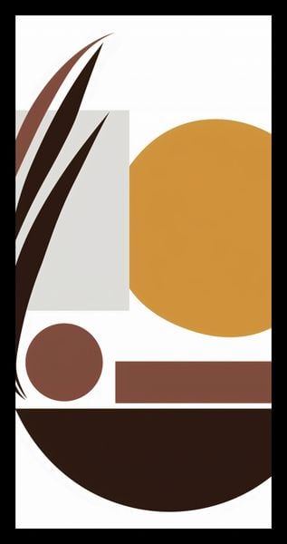 Plakat 50x100cm Stylizacja Roślin zdjęcie 2