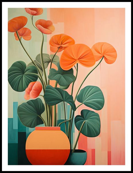 Plakat 60x80cm Kwiatowa Harmonia zdjęcie 3