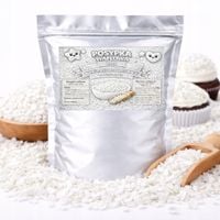 Posypka Waflowa Biała - dekoracja tortu ciast babeczek lekka posypka 25g