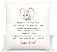 foto PODUSZKA PREZENT na Walentynki z dedykacją