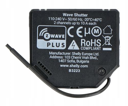 Sterownik Shelly Wave Shutter Z-Wave na Arena.pl