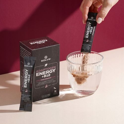 SolveLabs Adaptogen Energy + B12 14 saszetek na Arena.pl