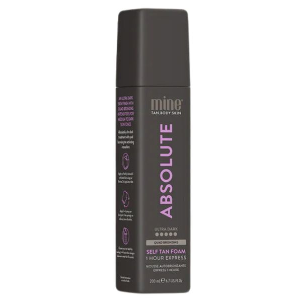 MineTan Absolute Ultra Dark Pianka Samoopalająca 200ml zdjęcie 1