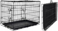 KLATKA METALOWA KOJEC TRANSPORTER DLA PSA KOTA ZWIERZĄT L 77.5x48.5x55.5