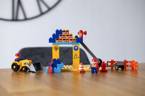 KLOCKI UNICO PLAC BUDOWY BUDOWNICZY KONSTRUKCYJNE KOMPATYBILNE 39 ELEMENTÓW na Arena.pl