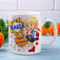Kubek z imieniem - Super Uczennica
