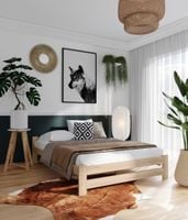 Łóżko drewniane - 160x200 Dakota