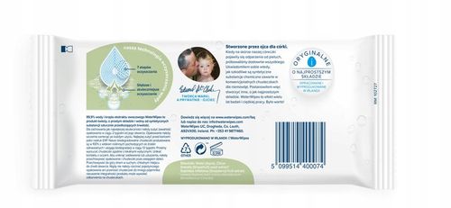 WaterWipes Chusteczki nawilżane 4x60 99,9 % WODY BIO DLA DZIECI na Arena.pl