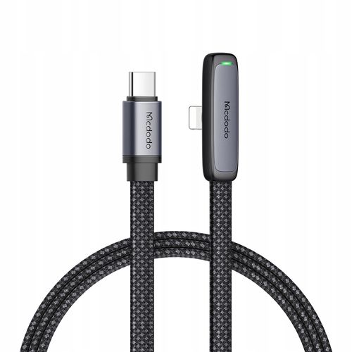 mcdodo kabel kątowy usb-c lightning płaski 36w do iphone 12 13 14 na Arena.pl