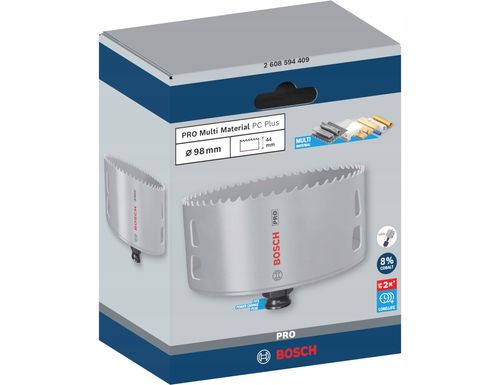 PIŁA OTWORNICA 98 mm MULTI MATERIAL BOSCH PRO na Arena.pl