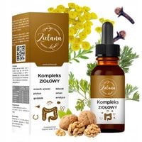 Kompleks Ziołowy Suplement diety Płyn 50 ml Naturalne Zioła Odrobaczenie