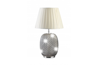 LAMPKA STOŁOWA LAMPA GTV MUNO OS-MUNO-10-DEC E27 CZARNA BIAŁA