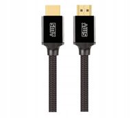 Silver Monkey X Kabel DisplayPort 2.0 Ultra w oplocie 1,5 metra czarny