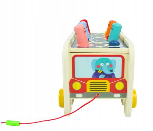 LT301 WBIJAK SŁOŃ DREWNIANY MONTESSORI KOSTKA EDUKACYJNA na Arena.pl