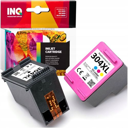 Tusz do HP 304 XL czarny kolor POZIOM TUSZU na Arena.pl