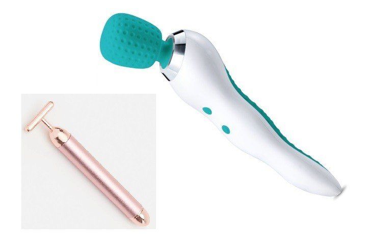 Zestaw: masażer HyperOn + masażer wibracyjny do twarzy zdjęcie 1