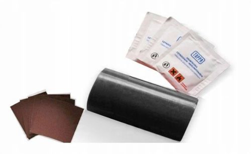 Zestaw Naprawczy Plandek 220x10 cm CZARNY Na Zimno na Arena.pl