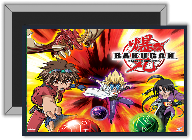 Magnes na lodówkę Bakugan zdjęcie 1