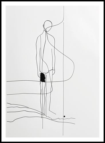 Plakat 67,5x95cm Samotna Wędrówka na Arena.pl