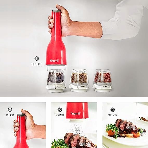 POJEMNIK DO MŁYNKA FINAMILL FINA POD MAX WKŁAD zdjęcie 2