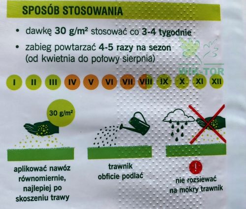 Fruktovit Plus nawóz zagęszczający do trawników 25kg Efekt gęstego dywanu na Arena.pl