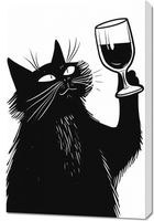 Obraz 60x90cm Koci Wirtuoz