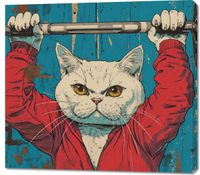 Obraz 100x90cm Mistrz Ciężarów