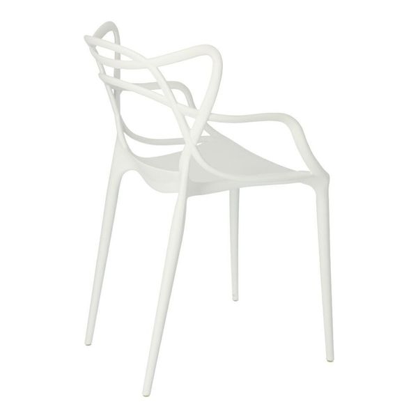 Krzesło Lexi białe insp. Master chair zdjęcie 8