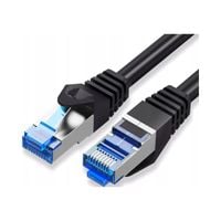 Patchcord Montis S/FTP 6a RJ45 / RJ45 25 m czarny