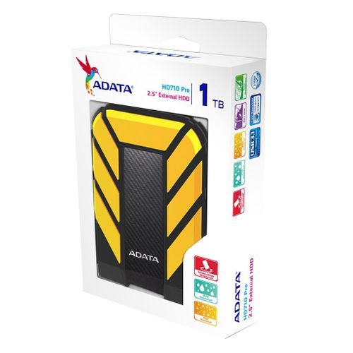 External HDD Adata HD710 Pro 1TB IP68 Yellow na Arena.pl