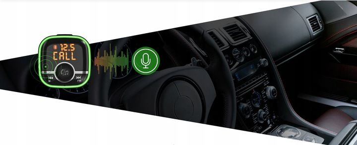 Navitel BHF04 MAX Bluetooth FM Transmiter MP3 USB zdjęcie 13