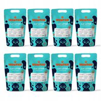 ŻWIREK SILIKONOWY DLA KOTA BEZZAPACHOWY 8X 3,8L BEZPYŁOWY DO KUWETY