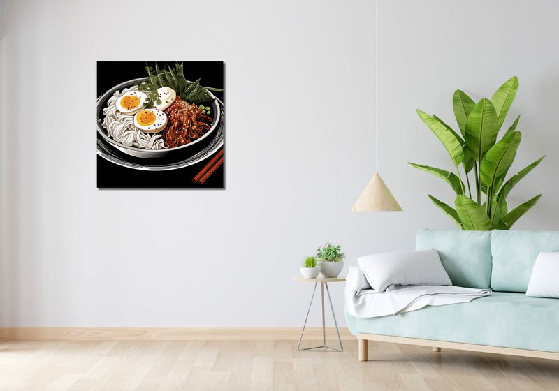 Obraz 70x70cm Ramen w Sztuce zdjęcie 2
