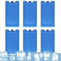 Wkłady chłodzące mrożące do lodówki samochodowej torby termicznej 6x500ml