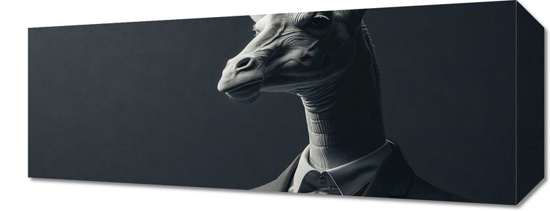 Obraz 50x20cm Żyrafa na Wyjściu zdjęcie 1