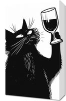 Obraz 30x50cm Koci Wirtuoz