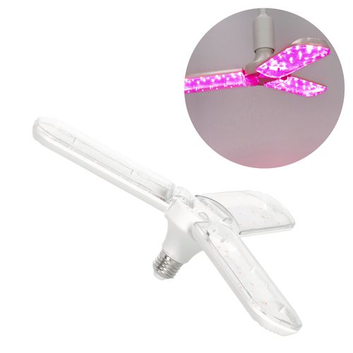 Żarówka Lampa Do Uprawy Wzrostu Roślin 24W E27 Oświetlenie LED na Arena.pl